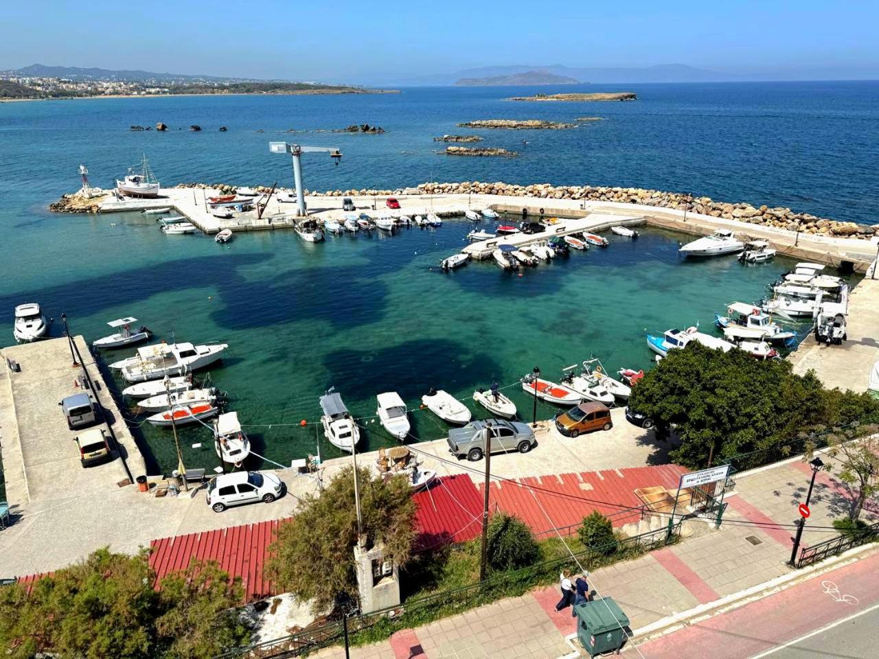 Appartamento Panoramic Sea View La Canea Esterno foto